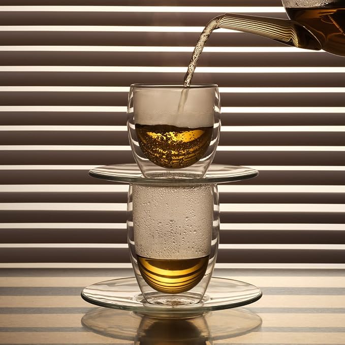 Bodum 4559-10 PAVINA Double Walled Thermo Glasses, 0.35 L, 12 oz - Image 4