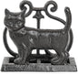 Sungmor Vintage Cast Iron Napkin Holder, Rustic Farmhouse Napkins Holder, Freestanding Table Napkins Stand, Lovely Cat Statue Decor Paper Napkin Rack, Home Restaurant Dining Table Square Napkin Holder