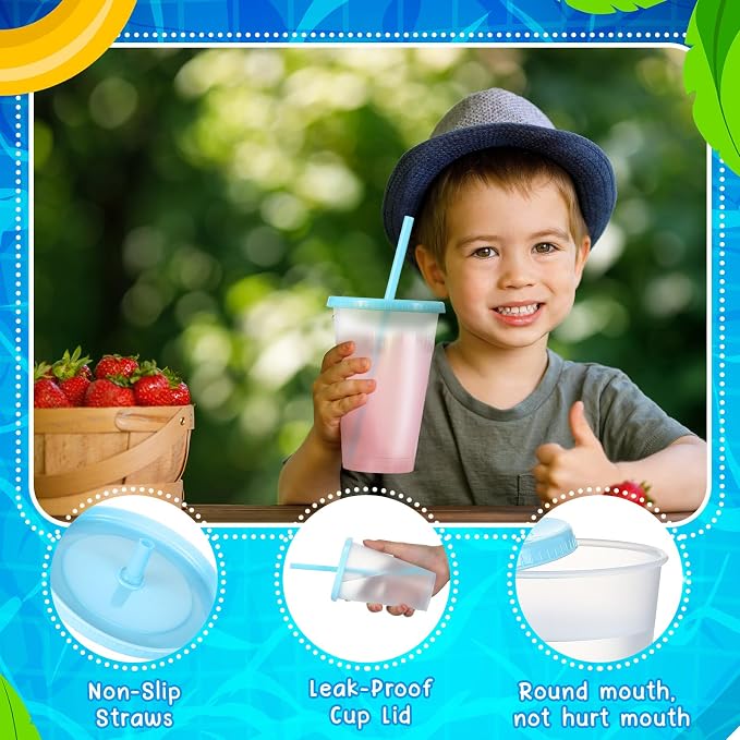 Mifoci 12 Pcs Plastic Tumbler - Image 3