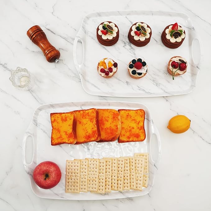 TP Melamine Serving Trays with Handles, Serving platters, Turkey and Party - Image 5