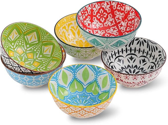 AHX Porcelain Dessert Bowls Cereal bowl by AHX