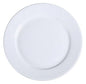 Yanco AC-26 ABCO 16" Round Plate, Porcelain, Super White Color, Pack of 4