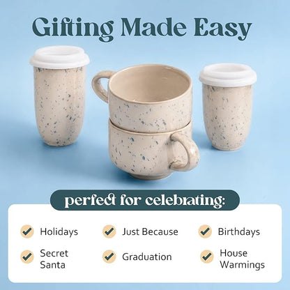 NOVA CERAMICS 16 oz Coffee Mugs - Image 8