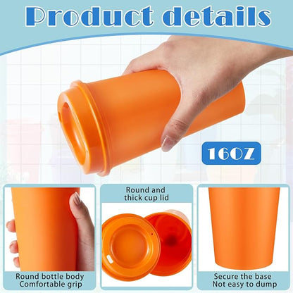 FillTouch 36 Pcs 16 oz Reusable Coffee Cups - Image 3