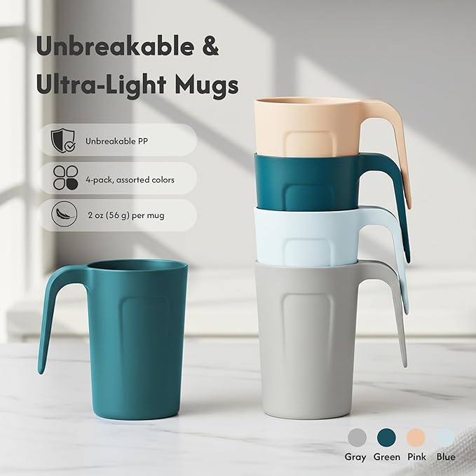 zoeynex Reusable Plastic Cups - Image 2