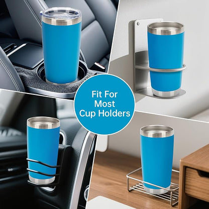 IEOVIEE 32 Pack 20oz Stainless Steel Insulated Bulk Tumblers - Image 9