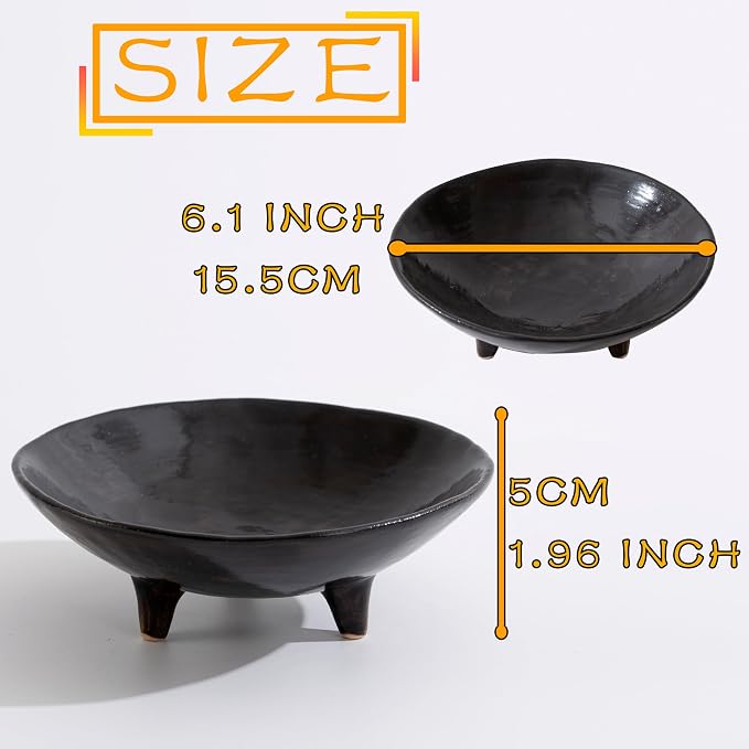 6" Decorative Bowl, Candy and Home Decor, Small Ceramic Bowl - Image 2