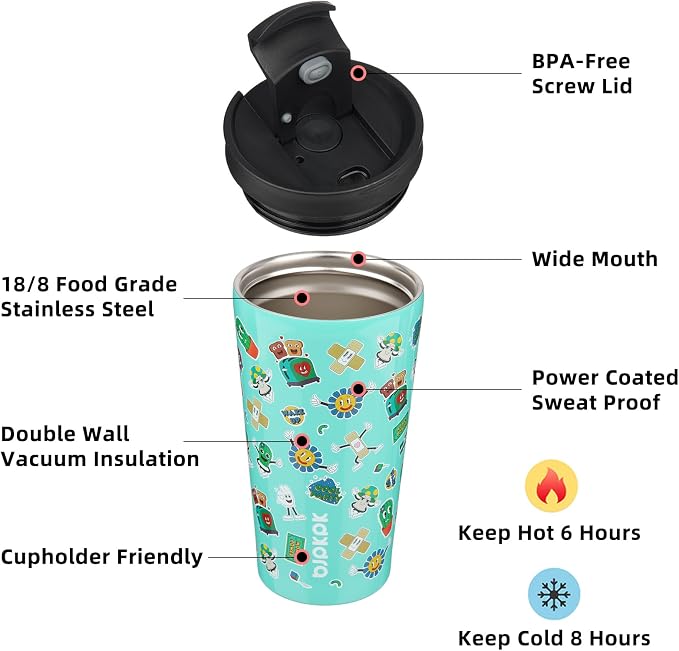 BJPKPK 18 oz Coffee Tumbler - Image 2
