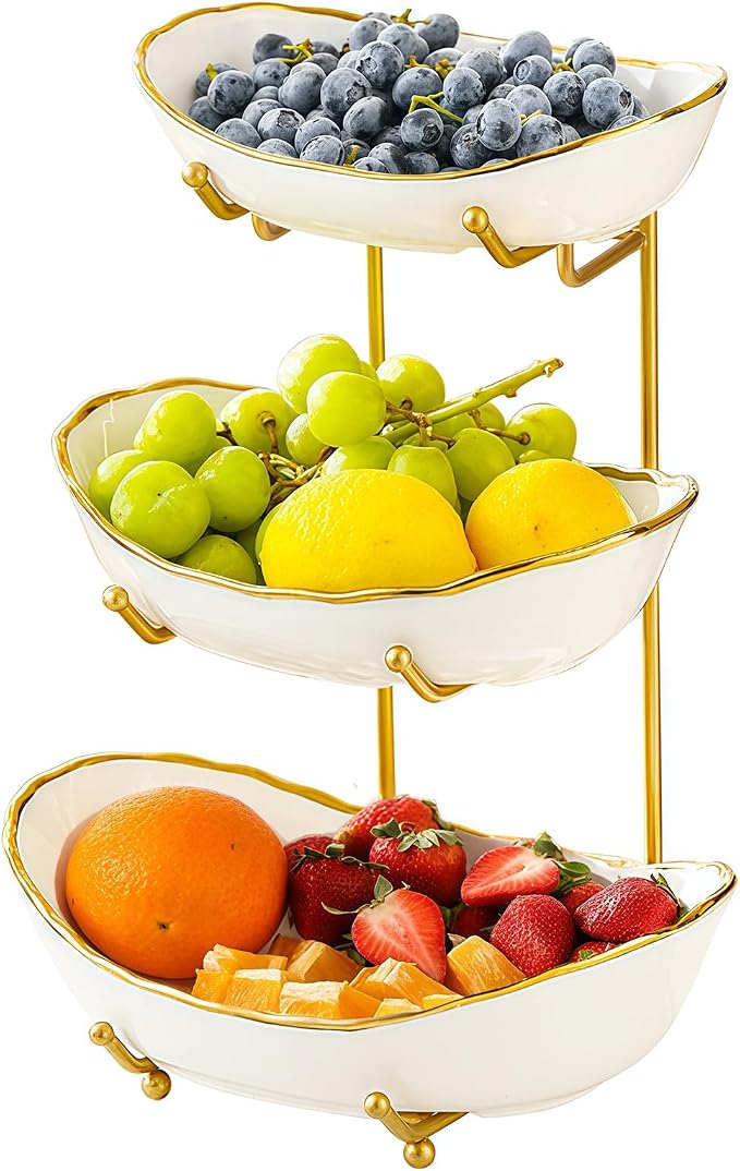 Ceramic Fruit Bowl for Kitchen Counter by MakeYourHomeCozier%EF%BC%81