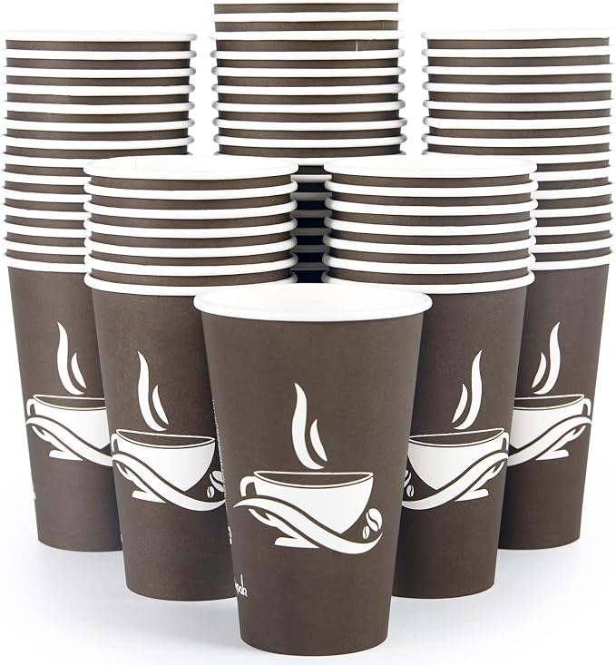 LITOPAK 210 Pack 16 oz Paper Cups, and Events by LITOPAK