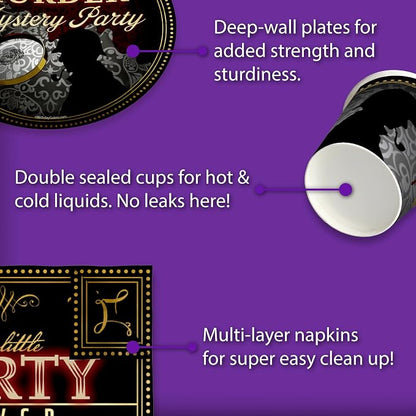 Murder Mystery Themed Party Supplies - Image 5