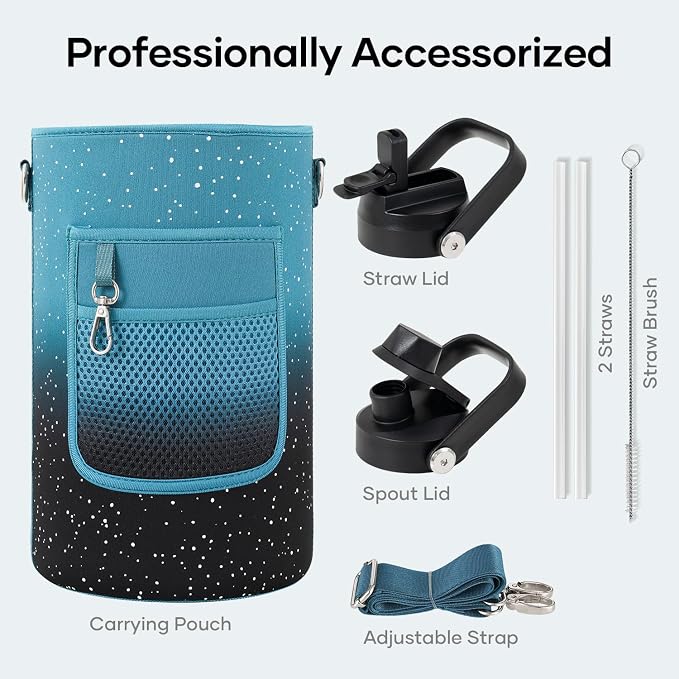 BUZIO 1 Gallon Water Bottle Insulated - Image 6