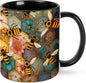 FyLybois Bee Coffee Mug 11 Ounce Mugs Ceramic Tea Cup Drinking Water Cups | by FyLybois