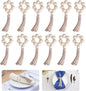 Napkin Rings Set of 12, Handmade Farmhouse Wood Beaded Napkin Ring by Suswillhit