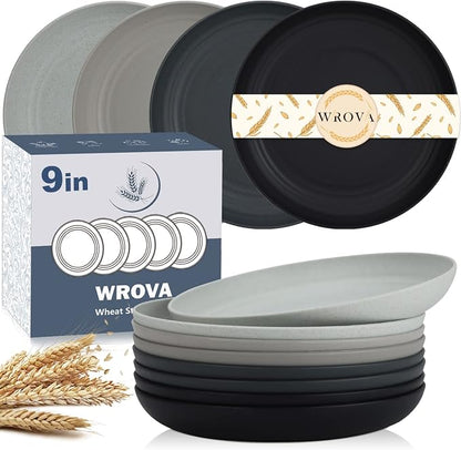 Wheat Straw Dinner Plates by WROVA