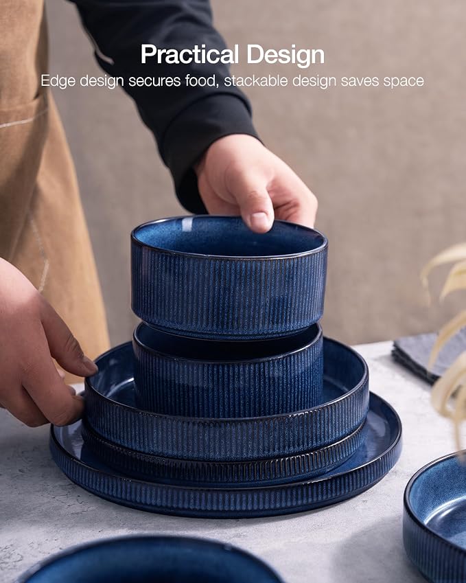 Famiware Star Stoneware Dinnerware Sets - Image 6