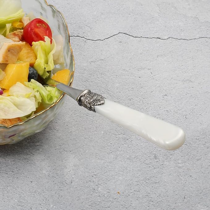 2-piece Salad Servers Stainless Steel Salad Serving Set Salad Fork and Spoon - Image 7