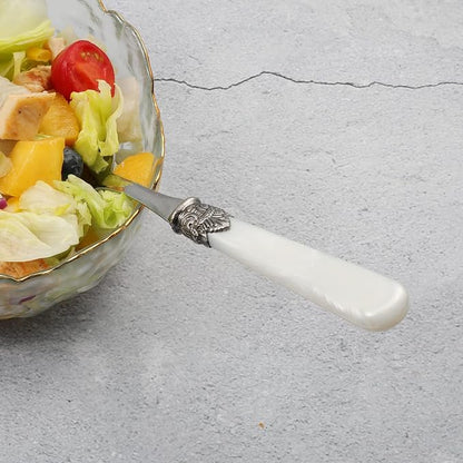 2-piece Salad Servers Stainless Steel Salad Serving Set Salad Fork and Spoon - Image 7