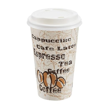 Amazon Basics Disposable Hot Paper Coffee Cups by AmazonBasics