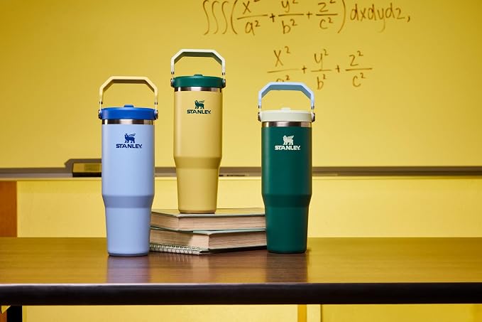 STANLEY IceFlow 2.0 Flip Straw Tumbler, 30 oz, Daffodil Emerald | Easy Carry - Image 8