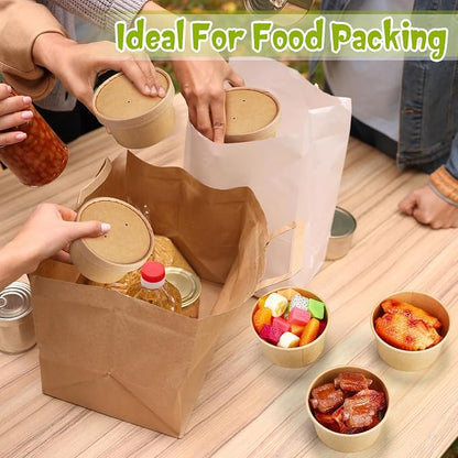 Fulmoon 100 Pack Paper Soup Containers - Image 5