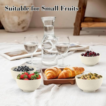 wheat straw dessert bowls 10oz set of 8 - Image 6