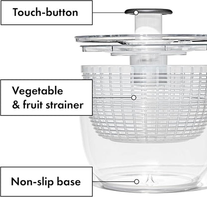 OXO Good Grips Salad Spinner | Lettuce Spinner | Fruit Washer | Fruit Washing - Image 10