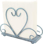 Metal Table Napkin Holder Freestanding Tissue Dispenser (Turquoise)