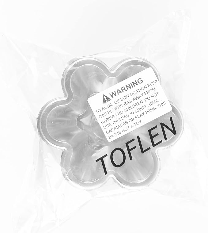 TOFLEN 8 oz Dessert Cups with Spoons, 100 Pack | Clear Plastic, Disposable - Image 8