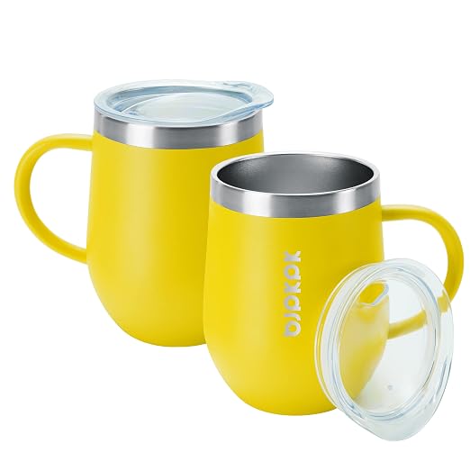 BJPKPK 2PCS Insulated Coffee Mug by BJPKPK