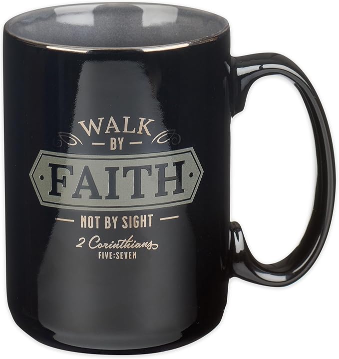 Christian Art Gifts Large Ceramic Bible Verse Coffee & Tea Mug by ChristianArtGifts