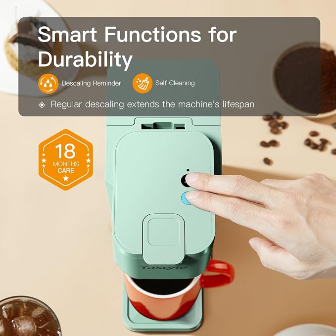 Tastyle Mini Single Serve Hot and Iced Coffee Maker - Image 7