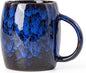 Midnight Blue Ceramic Coffee Mug 14oz by XIYUANJI