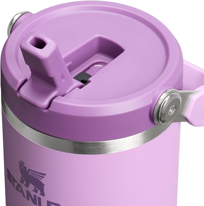 STANLEY IceFlow 2.0 Flip Straw Tumbler, 30 oz, Lilac | Easy Carry Handle | - Image 2