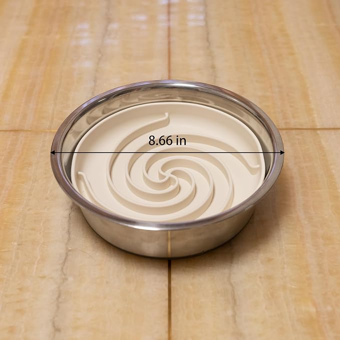 Bifeaw Slow Feeder Dog Bowls, Dishwasher Microwave Safe Silicone Puppy Puzzle - Image 5