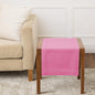 Solino Home 100% Pure Linen Dining Table Runner Flamingo Pink, 14 x 36 in | by SolinoHome