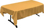 LA Linen Polyester Poplin Washable Rectangular Tablecloth, Stain and Wrinkle Resistant Table Cover 60x84, Fabric Table Cloth for Dinning, Kitchen, Party, Holiday 60 by 84-Inch, Gold