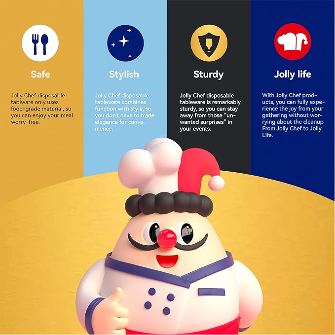 10 inch Disposable Paper Plates 500 Count | Soak Proof, Cut Proof, Heavy Duty - Image 7