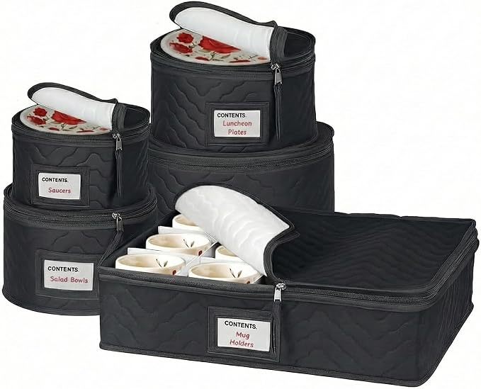 China Storage Containers 5-Piece Set Moving Boxes, Quilted Microfiber | by HOLDN%E2%80%99STORAGE