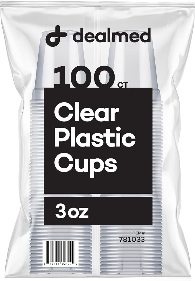 Dealmed Disposable Plastic Cups by Dealmed
