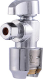 SharkBite Max 1/2 x 1/4 Inch Compression Angle Stop Valve, Quarter Turn, Push to Connect Brass Plumbing Fitting, PEX Pipe, Copper, CPVC, PE-RT, HDPE, UR23336