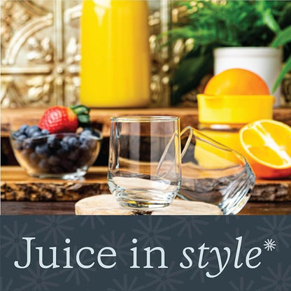 Vikko Small Juice Glasses 6 oz, Small Glass Cups, Drinking Glasses, Durable - Image 4