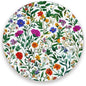 Coasters for Drinks Coaster Drink Set Decorative Coffee Table Desk Cup Mat Spring Cute Cork Bar Backing Round Home Decor Green Leaf Floral Herb06