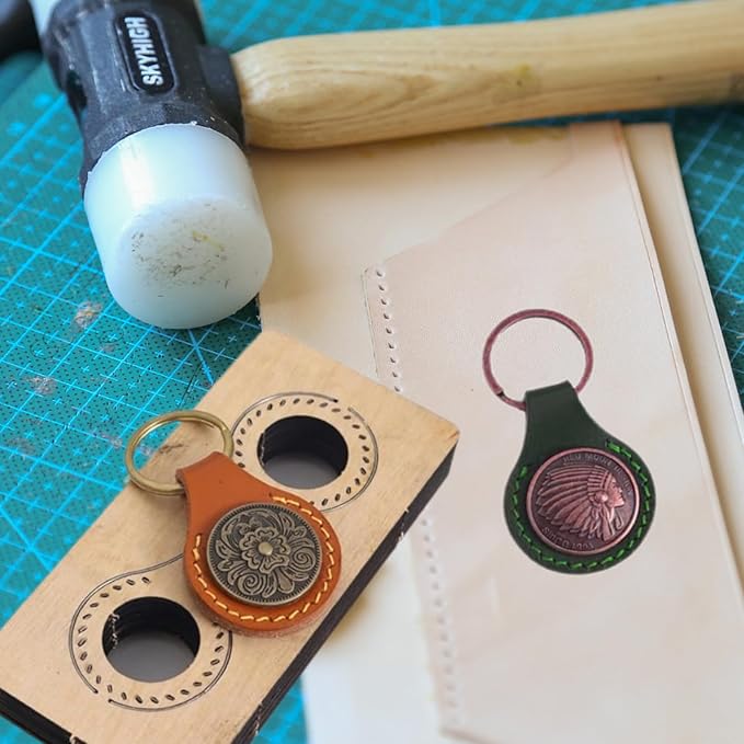 Cutting Die Keychain, Leather Cutting Die - Image 5