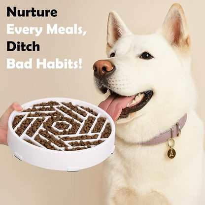 TOBYTO Slow Feeder Dog Bowls Large Medium Breed, Anti-Choking Slow Eating Dog - Image 6