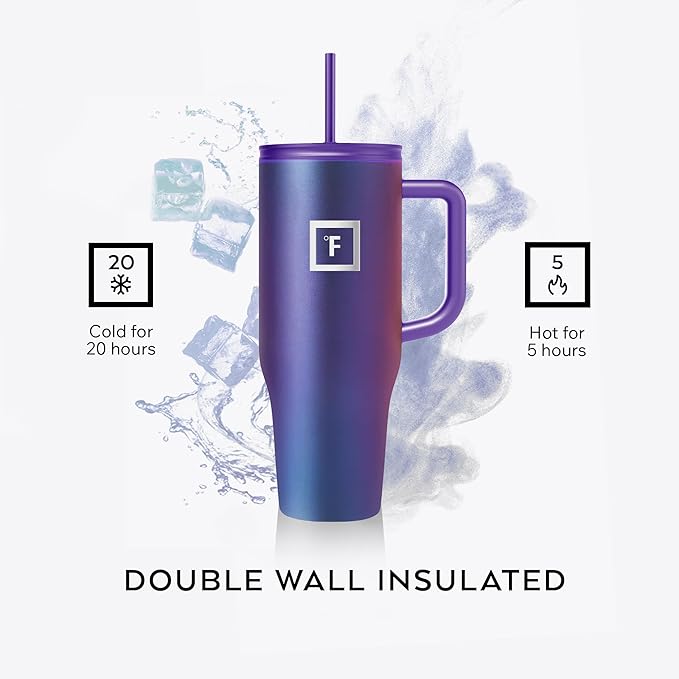 IRON °FLASK 40 oz Co-Pilot Insulated Travel Mug | Insulated Travel Mug - Image 4