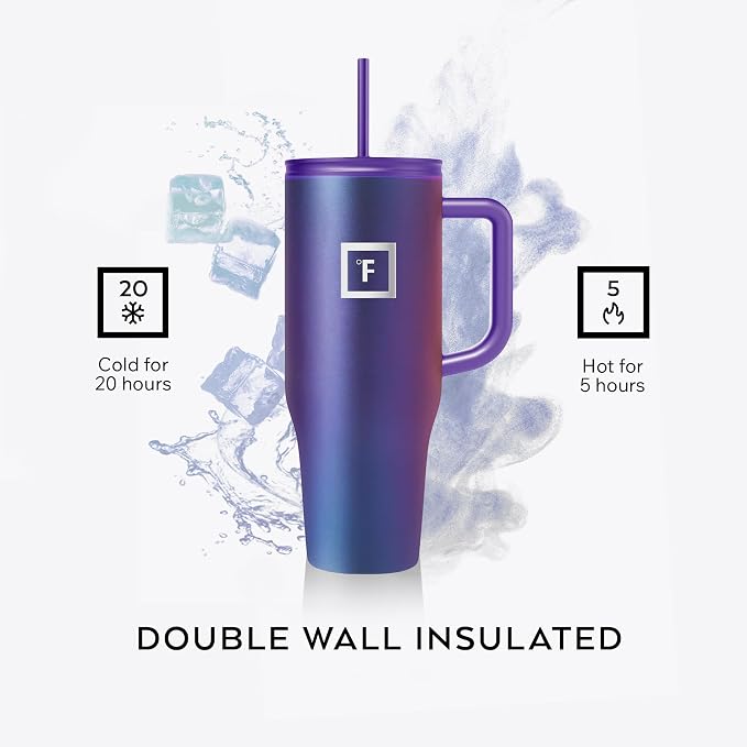 IRON °FLASK 40 oz Co-Pilot Insulated Travel Mug | Insulated Travel Mug - Image 4