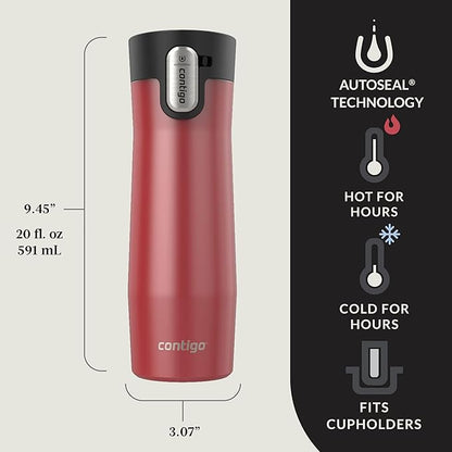 Contigo AUTOSEAL West Loop Vacuum-Insulated Stainless Steel Travel Mug - Image 2