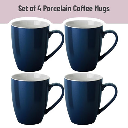 BTaT- Porcelain Coffee Mugs Set, 16 Ounces, 4 Pack, Restaurant Cups - Image 2