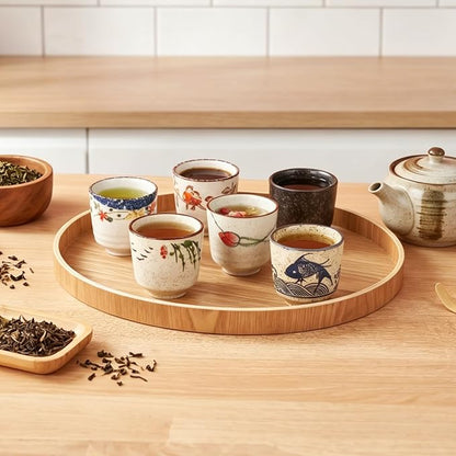 Japanese Tea Cups, Ceramic Matcha Cup, Handless Espresso Cups | 6oz Small - Image 3